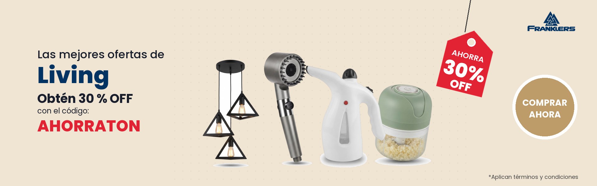 Las mejores ofertas de Living: 30 % OFF con el código AHORRATON