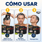 Pack 2 Cajas Shampoo Cubre Canas Orgánico Dexe (20 sobres)
