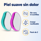 Depiladora de Cristal sin Dolor (Pack 2)