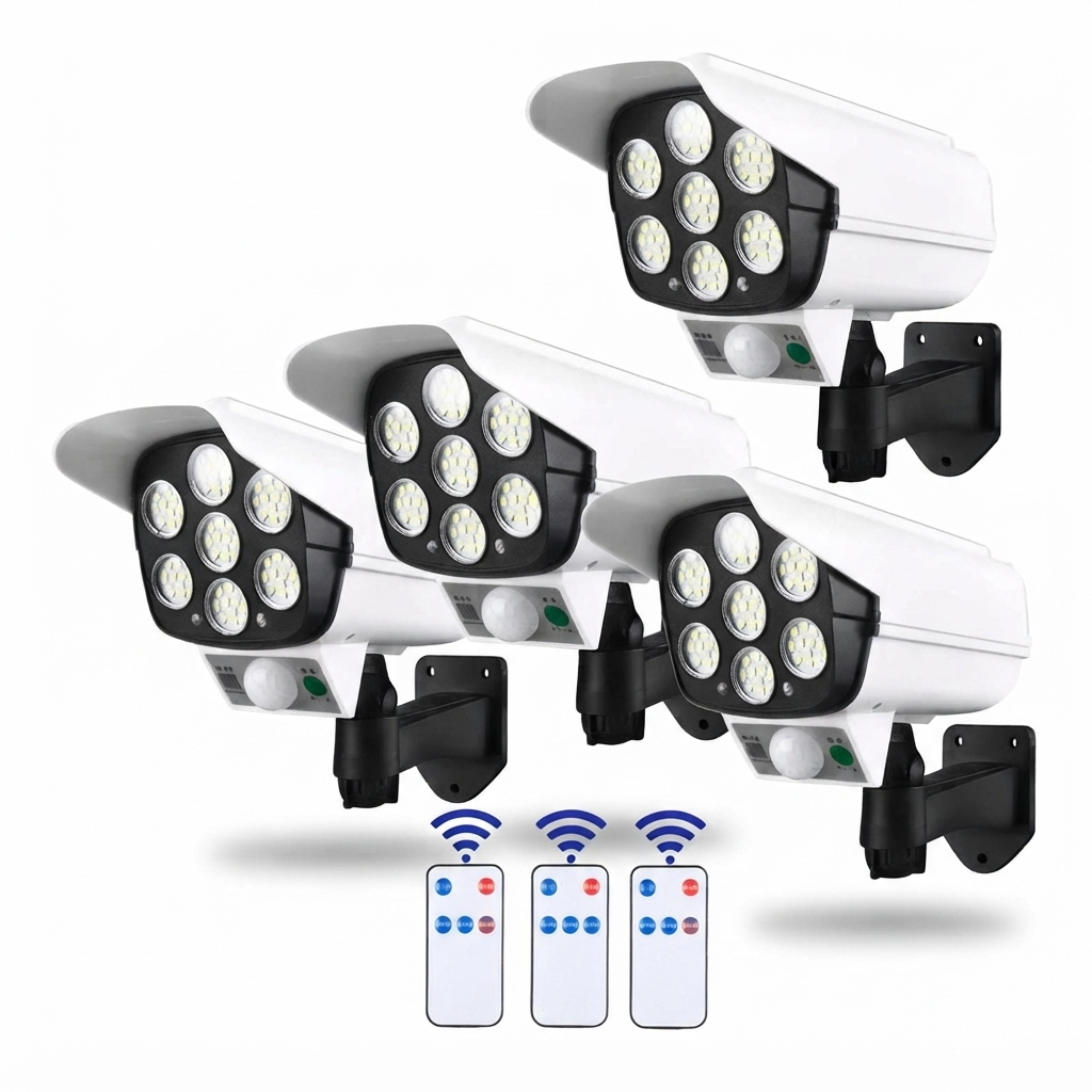 Pack 3 Focos Solares con Sensor de Movimiento