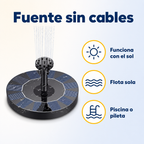 Fuente de Agua Solar Flotante para Piscina