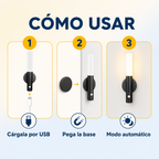 Lámpara LED con Sensor de Movimiento Recargable