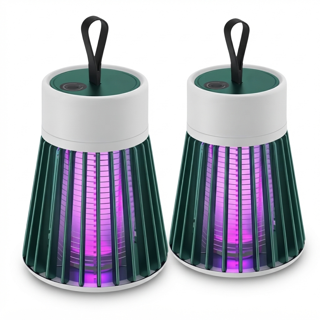 Lámpara Mata Mosquitos Recargable (Pack 2)
