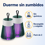 Lámpara Mata Mosquitos Recargable (Pack 2)