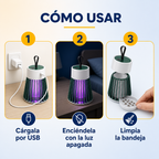 Lámpara Mata Mosquitos Recargable (Pack 2)