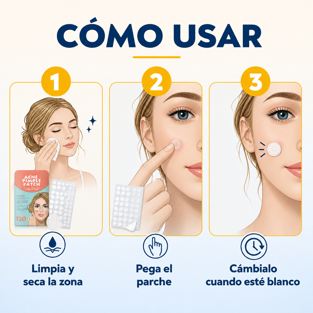 Pack 2 Cajas Parches Hidrocoloides para el Acné (240 parches)