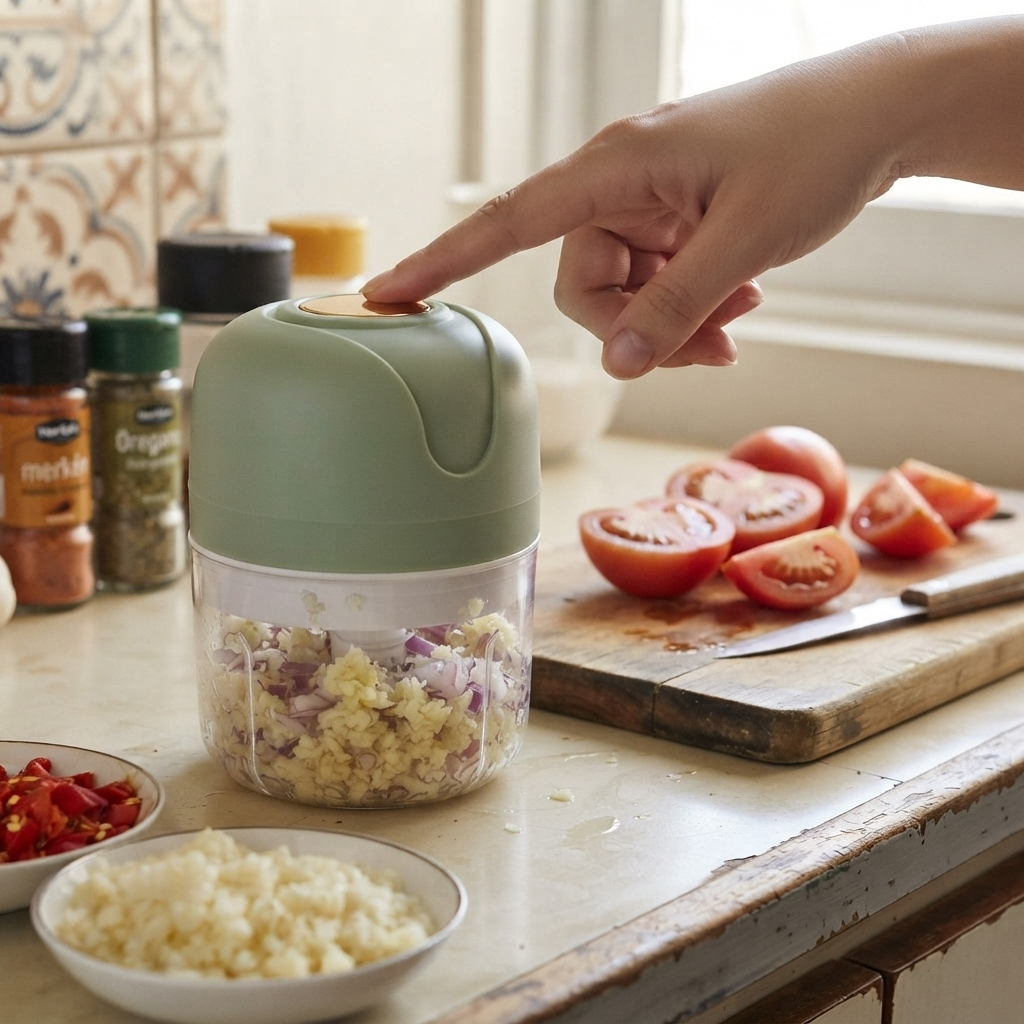 Picador Eléctrico de Ajo y Verduras 250 ml