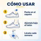 Plantillas Taloneras de Silicona (Pack 2 pares)
