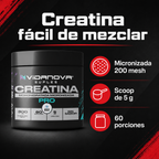 Creatina Monohidratada Micronizada 300 g · 60 Porciones – beneficios