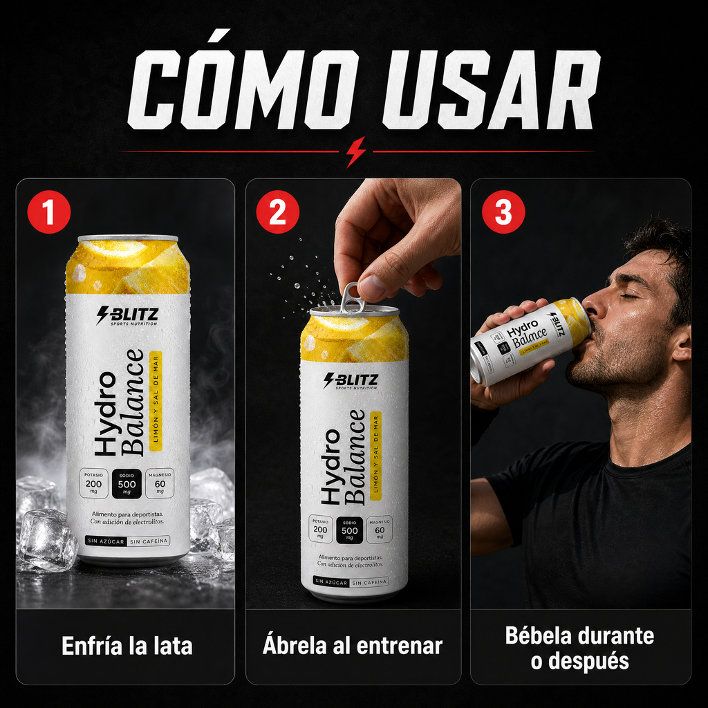 Hydro Balance Blitz · cómo usar